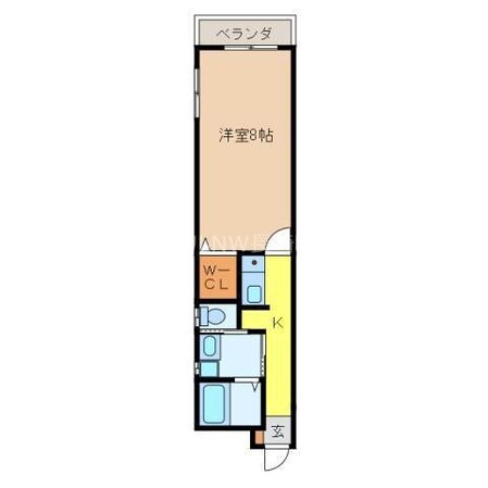 長崎駅 バス9分  長崎バス・市民会館下車：停歩2分 2階の物件間取画像